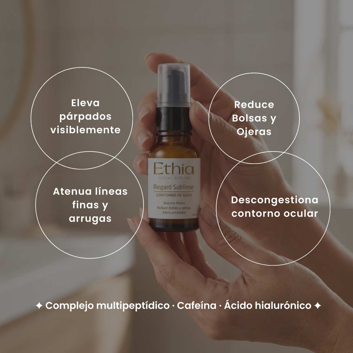 Contorno de ojos Regard Sublime de ETHIA Beneficios