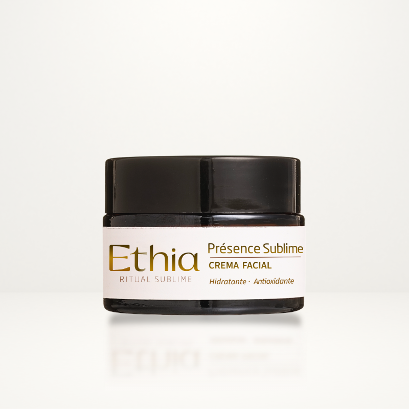 Crema facial antiedad présence sublime hidratante antioxidante y fortalece barrera