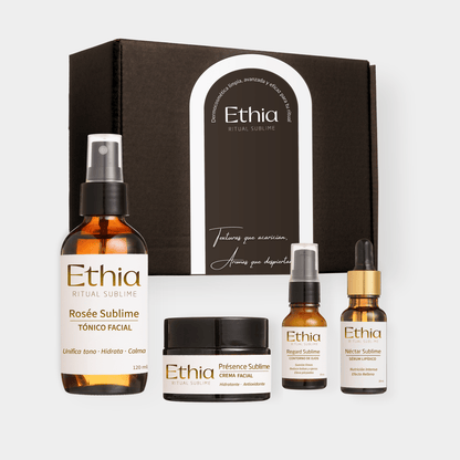 Pack Completo Ritual antiedad piel madura · Productos Pack Caja Regalo · crema tónico serum | Dermocosmética Limpia - Ethia