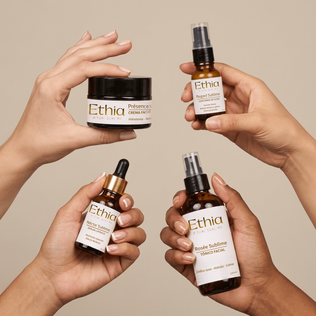 Pack Completo Ritual antiedad piel madura y piel sensible · Productos manos · crema tónico | Dermocosmética Limpia - Ethia
