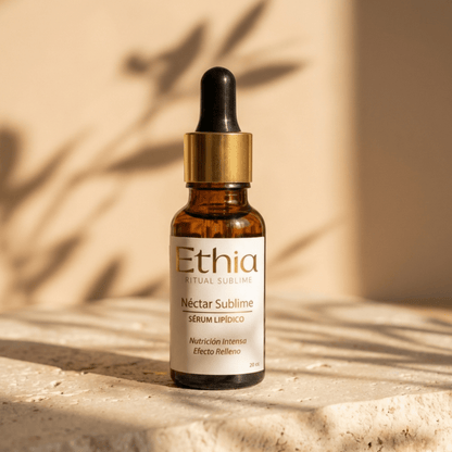 Néctar Sublime · Sérum Facial Antiedad Nutritivo en frasco de vidrio| Dermocosmética Limpia - Ethia