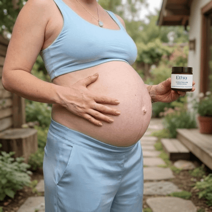 Caresse Maternelle · Ungüento Corporal Embarazo Embarazada vientre flexible y elástico | Dermocosmética Limpia - Ethia
